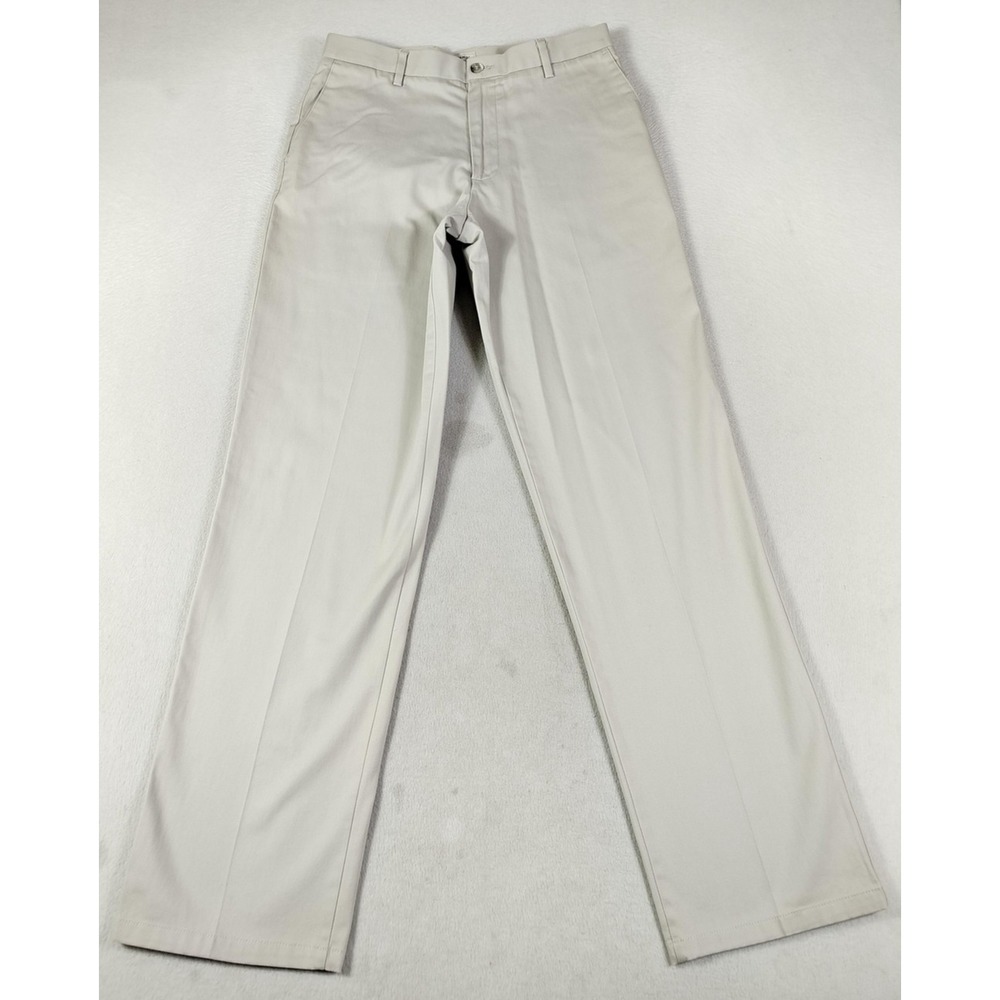 Dockers Pants Mens 32 Beige Classic Fit Stretch Khakis Chino Business Casual